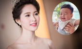 Hoa hậu Thu Thảo lần đầu tiên khoe cận mặt quý tử cực đáng yêu khiến sao Việt 'lụi tim'