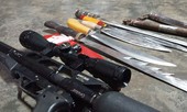 Khống chế đối tượng ngáo đá, phát hiện ma túy và nhiều vũ khí