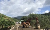 Đổ hơn 80.000 m3 đá để nối lại quốc lộ 'đứt làm đôi' ở Đắk Lắk