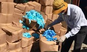 Làm rõ vụ nhập 2 container găng tay y tế đã qua sử dụng