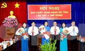 Bình Dương: Chuẩn y các chức danh, nguyên Chủ tịch tỉnh chính thức nghỉ hưu