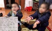 Hai bé bị bỏ rơi ở bờ đê giữa trời giá rét: Sợ hãi khi gặp người lạ