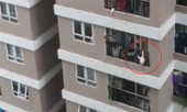 Nam thanh niên đỡ bé gái rơi từ tầng 12 chung cư