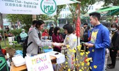 Làm lồng đèn, gói bánh tét, bán quà vặt giúp bạn mua vé xe về quê đón Tết