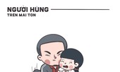Người trẻ vẽ tranh vinh danh lòng dũng cảm của “Siêu nhân” Nguyễn Ngọc Mạnh