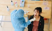 Lấy hơn 100 mẫu xét nghiệm ngẫu nhiên COVID-19 với sinh viên tại KTX ĐHQG TP. HCM