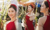 Hotgirl Hà Tĩnh từng thi Hoa hậu Việt Nam khoe nhan sắc đẹp tựa 'sương mai'