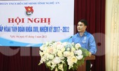 Anh Thái Minh Sỹ được bầu giữ chức Phó Bí thư Tỉnh đoàn Nghệ An