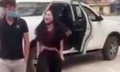 Người phụ nữ lột đồ chửi bới trước cổng đền Cuông làm đơn tố cáo 'bị xúc phạm'
