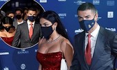 Georgina quá nóng bỏng tháp tùng bạn trai Ronaldo nhận giải 'Cầu thủ xuất sắc nhất thế kỷ'