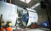 Robot 'Thần tốc' sẵn sàng khoan hầm tuyến metro Nhổn - ga Hà Nội
