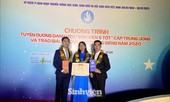 Nhiều sinh viên ĐHQG TP. HCM được tuyên duyên “Sinh viên 5 tốt” cấp Trung ương