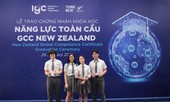 25 học sinh Việt Nam được New Zealand trao chứng chỉ năng lực toàn cầu
