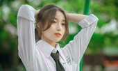 Nữ sinh 2K3 Hưng Yên đa tài xinh không tì vết thần tượng Châu Bùi