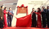 Hà Nội gắn biển 2 công trình trường học chào mừng Đại hội Đảng