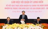 Bí thư Vương Đình Huệ: Long Biên phải vừa làm giàu, vừa làm đẹp