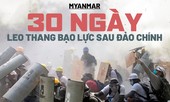 Myanmar: 30 ngày leo thang bạo lực sau đảo chính