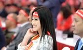 Hoa hậu Việt Nam năm 2020 Đỗ Thị Hà rạng rỡ trong chương trình “Chủ Nhật Đỏ”