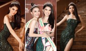 Á hậu Ngọc Thảo khoe chân dài 1m11 'cực phẩm', nhận sash Miss Grand Vietnam từ Kiều Loan