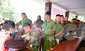 Chủ nhật Đỏ tại Công an tỉnh Đắk Lắk: Nhà tu hành, người dân vào hiến máu