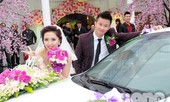 Ảnh cưới nhí nhảnh của 'công chúa' thể dục nghệ thuật