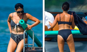 Bà xã của Simon Cowel mặc bikini phô dáng đẹp ngỡ ngàng ở tuổi U50