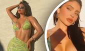 Nữ tỷ phú Kylie Jenner khoe đường cong 'rực lửa' với bikini