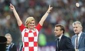 Nữ Tổng thống Croatia nổi tiếng nhờ World Cup