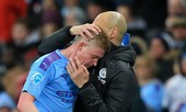Nhận hung tin từ ngôi sao De Bruyne, HLV Man City 'bốc hỏa'