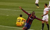 Messi 'nổ súng', Barca tạm chiếm ngôi nhì La Liga