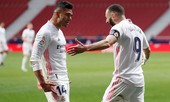 Benzema cứu Real khỏi thất bại ở derby Madrid