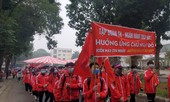 Vừa tài trợ chính vừa kêu gọi nhân viên hiến máu tại Chủ nhật Đỏ