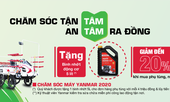 Chiến dịch chăm sóc máy YANMAR 2020: sửa chữa tận nhà miễn phí hoàn toàn công sửa chữa, ứng dụng công nghệ 4.0