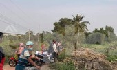 Phát hiện thi thể nữ giới buộc vào can nhựa trôi trên sông