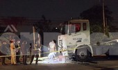 Đi vào đường ngược chiều rồi lao vào xe container, hai anh em tử vong tại chỗ
