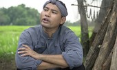 Vào vai chàng Khờ trong phim mới, Huỳnh Đông bị chấn thương gãy tay trên phim trường