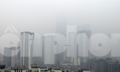 Hà Nội mịt mù trong màn sương dày đặc mỗi sáng