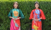 Á hậu Phương Anh, Ngọc Thảo khoe sắc vóc rạng rỡ trong BST áo dài đón Tết Tân Sửu