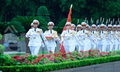 Xúc động lễ thượng cờ rủ Quốc tang nguyên Tổng Bí thư Lê Khả Phiêu