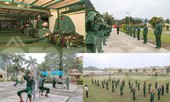 Tân binh Trung đoàn 246 gác nỗi nhớ nhà, hăng say tập luyện