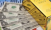Giá vàng tiếp tục tăng, USD giảm nhẹ