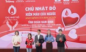 Chủ nhật Đỏ tại Nam Định thu hút hàng ngàn đoàn viên thanh niên
