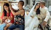 Bộ ảnh cưới của cặp đôi vô gia cư sống chung 24 năm chưa từng vào lễ đường