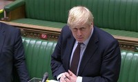 British Prime Minister Boris Johnson during a session at Parliament on May 26.  Photo: Reuters