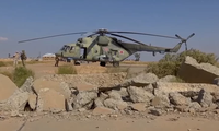 Trực thăng Nga chiếm lĩnh căn cứ Mỹ bỏ lại ở Syria