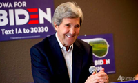 Cựu ngoại trưởng Mỹ John Kerry. (Ảnh: AP)