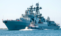 Tàu khu trục lớp Udaloy của Hải quân Nga. (Ảnh: US Navy)