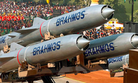 Tên lửa Brahmos của Ấn Độ. (Ảnh: FB)