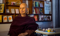 Thiền sư Thích Nhất Hạnh năm 2019 (Ảnh: New York Times)