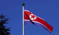 Quốc kỳ Triều Tiên. (Ảnh: Reuters)